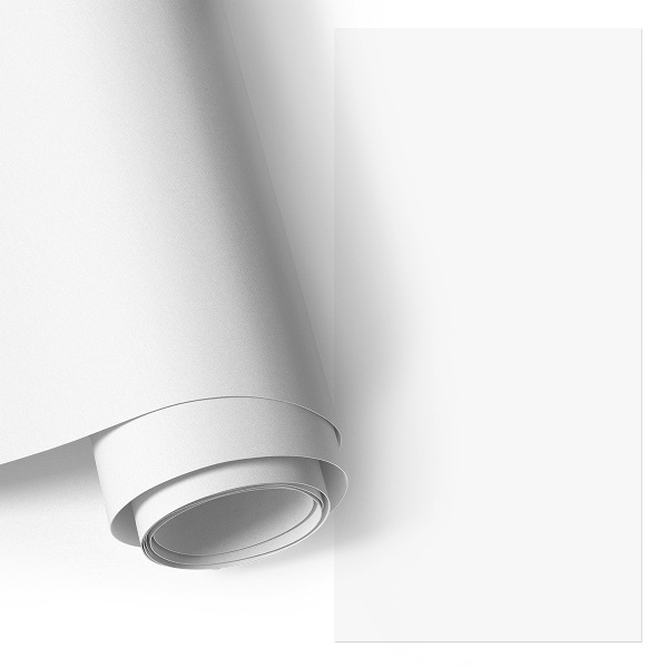 Papier adhésif pour meuble Blanc pur