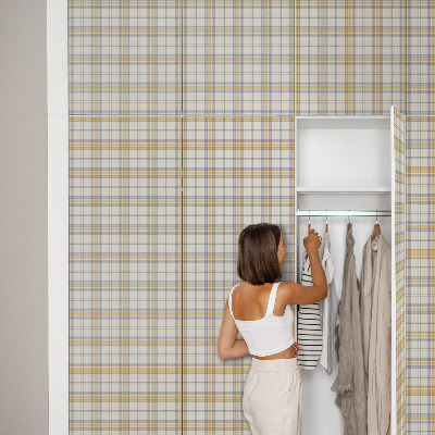 Adhésif pour meuble Grille géométrique