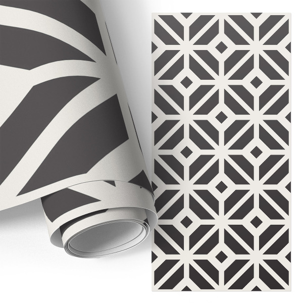 Sticker sur meuble Motif noir et blanc
