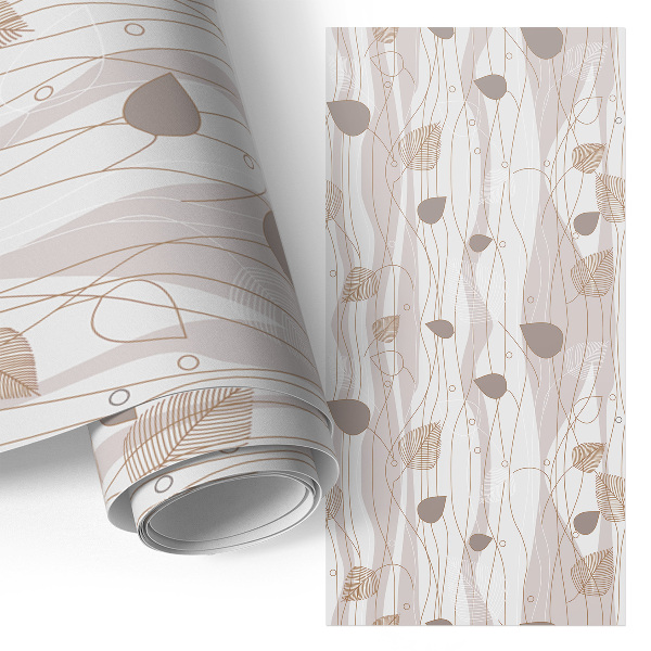 Papier à coller sur meuble Motif feuillu