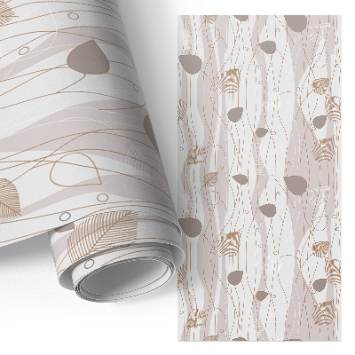 Papier à coller sur meuble Motif feuillu