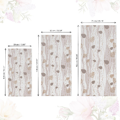 Papier à coller sur meuble Motif feuillu