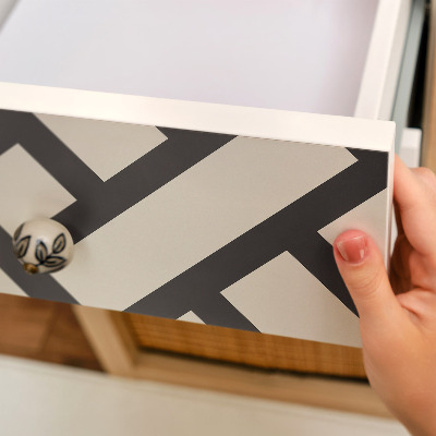 Papier adhésif pour meuble Tresse simple