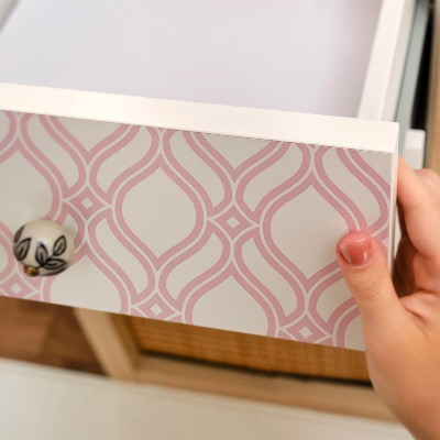 Sticker sur meuble Élégance rose