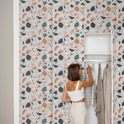 Papier adhésif sur meuble Motif coloré