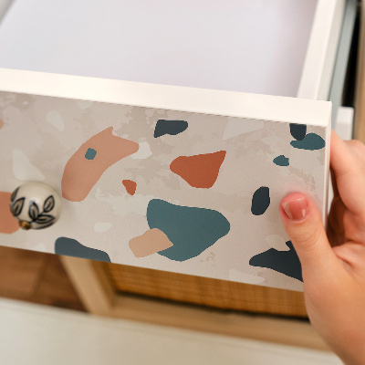 Papier adhésif sur meuble Motif coloré