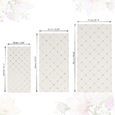 Papier à coller sur meuble Losanges géométriques