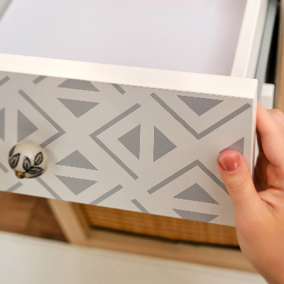 Papier adhésif sur meuble Motif géométrique