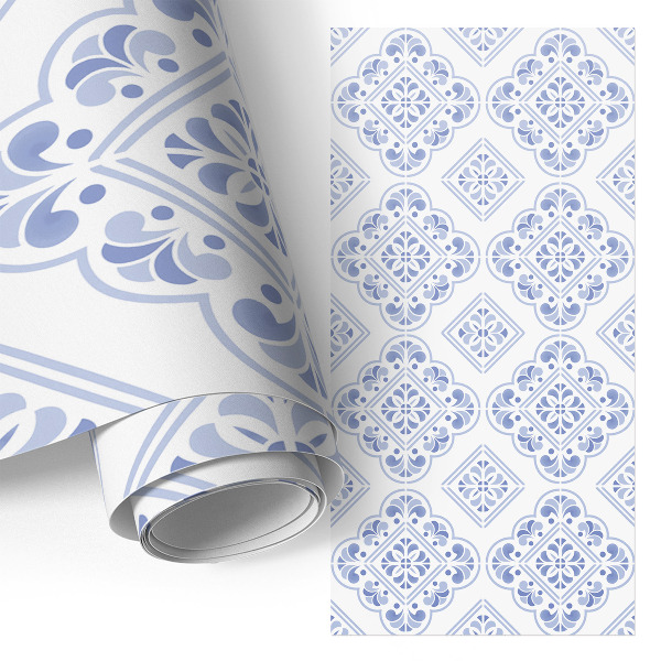 Sticker sur meuble Motif bleu
