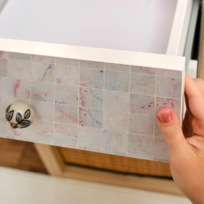 Film adhésif pour meuble Mosaïque pastel