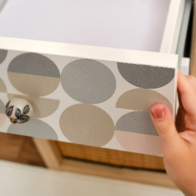 Papier adhésif pour meuble Pastels géométriques