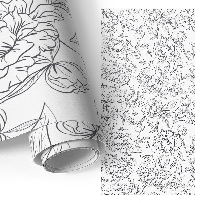 Sticker sur meuble Motif floral