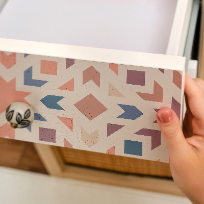 Papier adhésif sur meuble Mosaïque géométrique