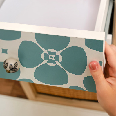 Film adhésif pour meuble Géométrie florale