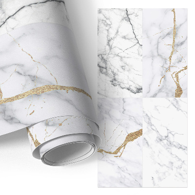 Sticker sur meuble Élégance du marbre