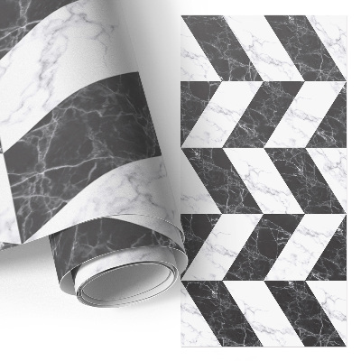 Adhésif pour meuble Élégance contrastée