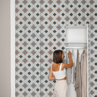 Papier à coller sur meuble Composition géométrique