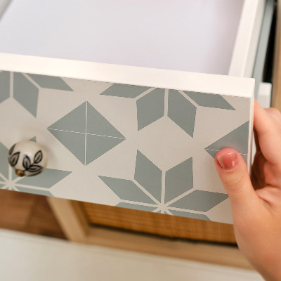 Adhésif pour meuble Élégance géométrique