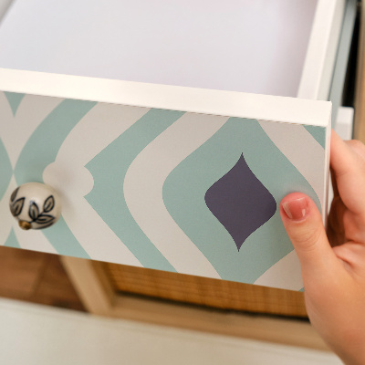 Papier à coller sur meuble Modèle optimiste