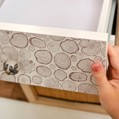 Adhésif pour meuble Écorce d'arbre