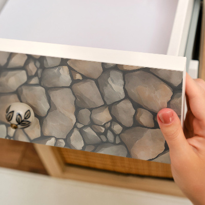 Papier adhésif sur meuble Texture de pierre