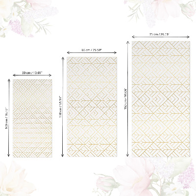 Papier adhésif pour meuble Géométrie minimaliste