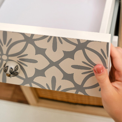 Papier adhésif sur meuble Motif floral