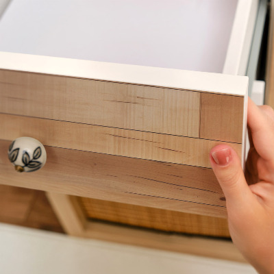 Papier à coller sur meuble Texture bois