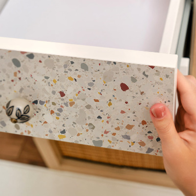 Papier adhésif pour meuble Mosaïque en terrazzo