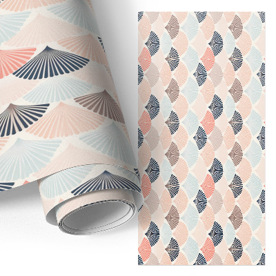 Papier adhésif sur meuble Fans pastel