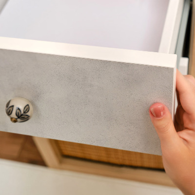 Film adhésif pour meuble Texture grise