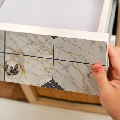 Film adhésif pour meuble Marbre luxueux