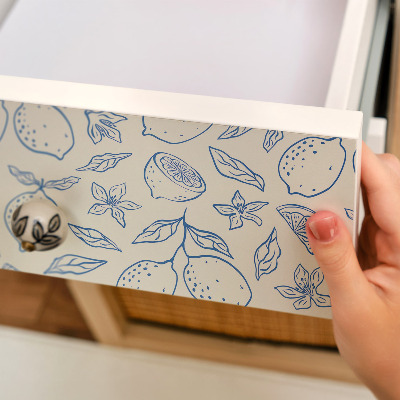 Papier adhésif sur meuble Motif d'agrumes