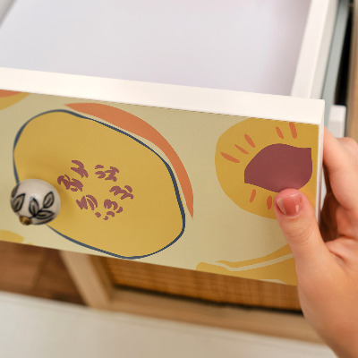 Adhésif pour meuble Modèle de fruit