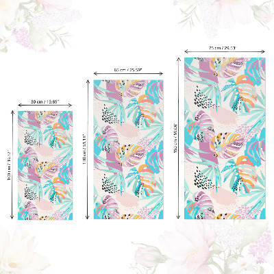 Papier adhésif pour meuble Exotisme coloré