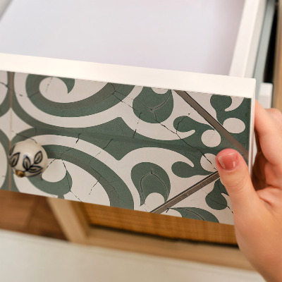 Sticker sur meuble Tourbillons végétaux