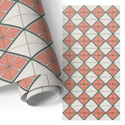 Papier adhésif pour meuble Damier de carreaux