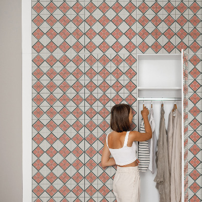 Papier adhésif pour meuble Damier de carreaux