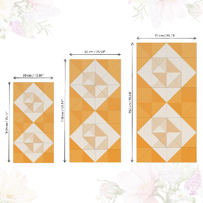Papier adhésif sur meuble Mosaïque triangulaire