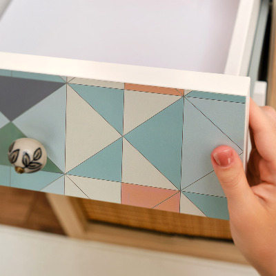 Sticker sur meuble Mosaïque géométrique