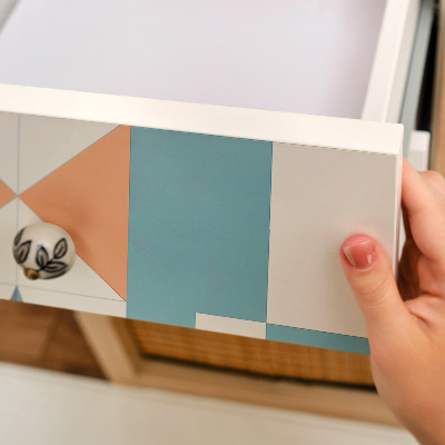 Film adhésif pour meuble Tuiles en forme d'étoile