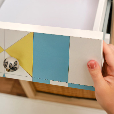 Papier à coller sur meuble Étoiles bleues