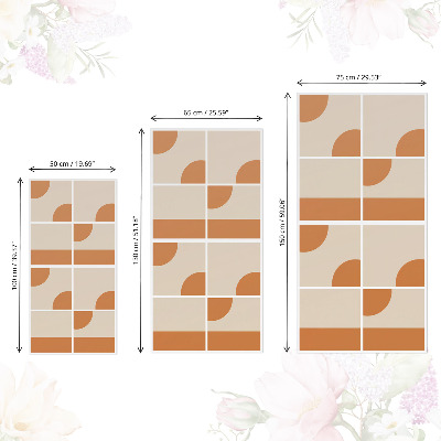 Adhésif pour meuble Formes vintage