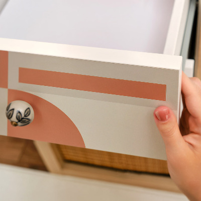 Papier adhésif pour meuble Formes vintage
