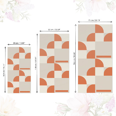 Papier adhésif pour meuble Formes vintage