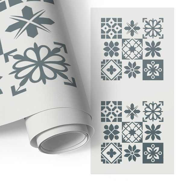 Sticker sur meuble Carreaux géométriques