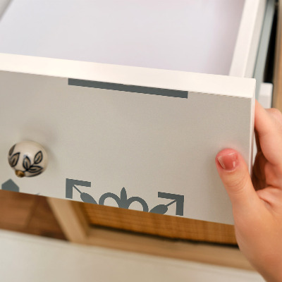 Sticker sur meuble Carreaux géométriques