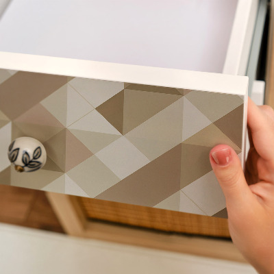 Papier à coller sur meuble Motif géométrique