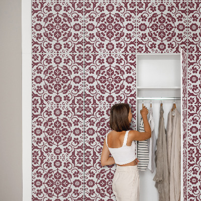 Papier à coller sur meuble Motif floral