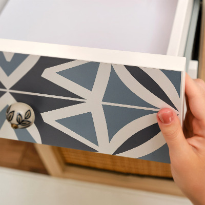 Papier à coller sur meuble Motif symétrique